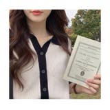 Vネックカーディガン レディース ニット | ミスウェディー | 詳細画像8 