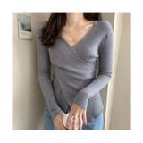 Vネック チュニックニット レディース | ミスウェディー | 詳細画像9