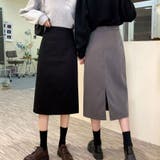 ロングスカート バックスリット入りスカート | ミスウェディー | 詳細画像1 