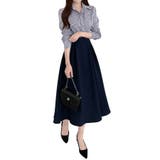シャツワンピース 長袖 ロング レディース 秋 切り替え | ミスウェディー | 詳細画像3 