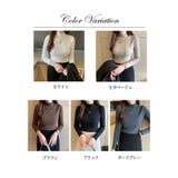 ニット セーター レディース 長袖 トップス  ハイネック   | ミスウェディー | 詳細画像2 