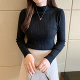 ニット セーター レディース 長袖 トップス  ハイネック   | ミスウェディー | 詳細画像4 