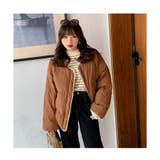 裏起毛 ハイネック リブニット ボーダー トップス | ミスウェディー | 詳細画像7 