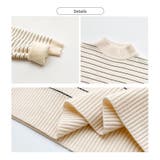 裏起毛 ハイネック リブニット | ミスウェディー | 詳細画像16 