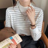 裏起毛 ハイネック リブニット | ミスウェディー | 詳細画像5 