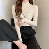 ハイネック リブニット レディース | ミスウェディー | 詳細画像13 