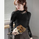 ブラック | セクシー リブニット オフショルダー 肩開き | ミスウェディー
