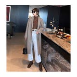 秋冬ニット ストライプ ハイネック | ミスウェディー | 詳細画像12 