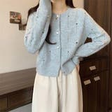 ニットカーディガン レディース 前開き 長袖 セーター | ミスウェディー | 詳細画像10 