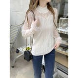 レース トップス 透け感 ブラウス花柄 | ミスウェディー | 詳細画像7