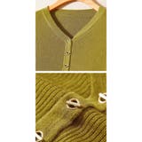 Vネック ニットトップス レディース | ミスウェディー | 詳細画像6 