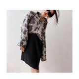 レオパードシャツ レディース 長袖 プリント ゆったり シンプル 春秋 韓国 | ミスウェディー | 詳細画像8 