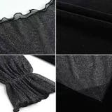 レーストップス レディース ハイネック 透け感 シアー インナー 春秋 韓国 | ミスウェディー | 詳細画像8 