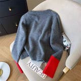 配色ニット レディース ニットカーディガン | ミスウェディー | 詳細画像9 