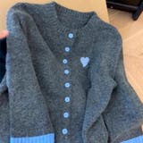 配色ニット レディース ニットカーディガン | ミスウェディー | 詳細画像5 