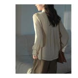 リボン Tシャツ レディース 長袖 春夏 カジュアル きれいめ レースインナー | ミスウェディー | 詳細画像10 