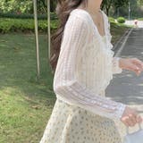 花柄 レース カーディガン | ミスウェディー | 詳細画像6 