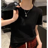 ブラック | Tシャツ レディース 半袖 | ミスウェディー