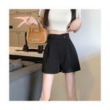 ショートパンツ ハイウエスト シンプルショートパンツ | ミスウェディー | 詳細画像3