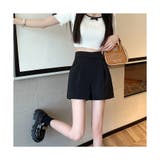 ショートパンツ ハイウエスト シンプルショートパンツ | ミスウェディー | 詳細画像5