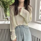 ロンT レイヤード シアー | ミスウェディー | 詳細画像17 