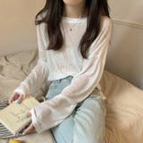 ロンT レイヤード シアー | ミスウェディー | 詳細画像8 