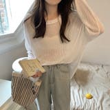 ロンT レイヤード シアー | ミスウェディー | 詳細画像9 