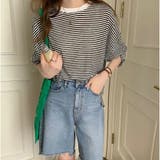 ブラック | シアートップス リブ トップス | ミスウェディー