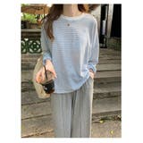 シアートップス リブ トップス | ミスウェディー | 詳細画像3 