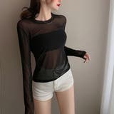 シアートップス シアーインナー クールネック | ミスウェディー | 詳細画像14 