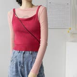 シアートップス シアーインナー クールネック | ミスウェディー | 詳細画像7 