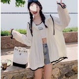 UVカット パーカー フード付き | ミスウェディー | 詳細画像2 