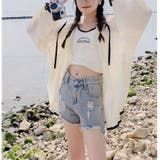 UVカット パーカー フード付き | ミスウェディー | 詳細画像6 