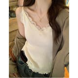 レースキャミソール レースキャミ レースタンクトップ | ミスウェディー | 詳細画像16 