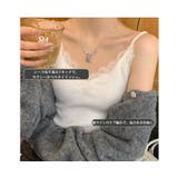 レースキャミソール レースキャミ レースタンクトップ | ミスウェディー | 詳細画像1 