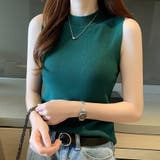 ニットタンクトップ ノースリーブ レディース | ミスウェディー | 詳細画像14 