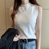 ニットタンクトップ ノースリーブ レディース | ミスウェディー | 詳細画像2 