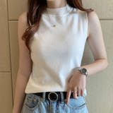 ニットタンクトップ ノースリーブ レディース | ミスウェディー | 詳細画像3 