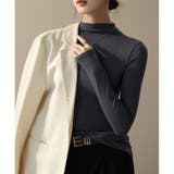 半ハイネック 長袖Tシャツ インナー | ミスウェディー | 詳細画像3 