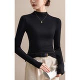 半ハイネック 長袖Tシャツ インナー | ミスウェディー | 詳細画像5 