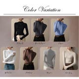 半ハイネック 長袖Tシャツ インナー | ミスウェディー | 詳細画像2 