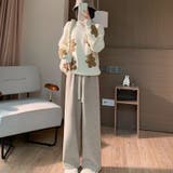 ワイドパンツ ストレートパンツ 春秋 | ミスウェディー | 詳細画像4
