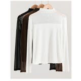 シアートップス レディース 長袖 | ミスウェディー | 詳細画像13 