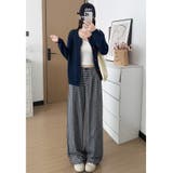 チェック柄 ワイドパンツ レディース | ミスウェディー | 詳細画像16