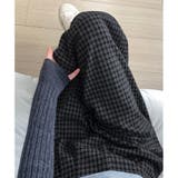 チェック柄 ワイドパンツ レディース | ミスウェディー | 詳細画像6