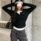 長袖 Tシャツ 裏起毛 | ミスウェディー | 詳細画像14 