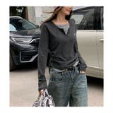 長袖 Tシャツ 裏起毛 | ミスウェディー | 詳細画像7 