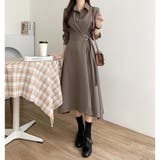 シャツワンピース ロングワンピース ワンピース | ミスウェディー | 詳細画像16