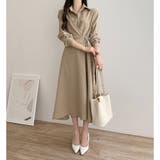 シャツワンピース ロングワンピース ワンピース | ミスウェディー | 詳細画像2