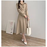 シャツワンピース ロングワンピース ワンピース | ミスウェディー | 詳細画像3